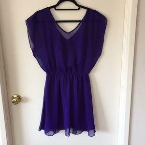 Beautiful chiffon casual dress